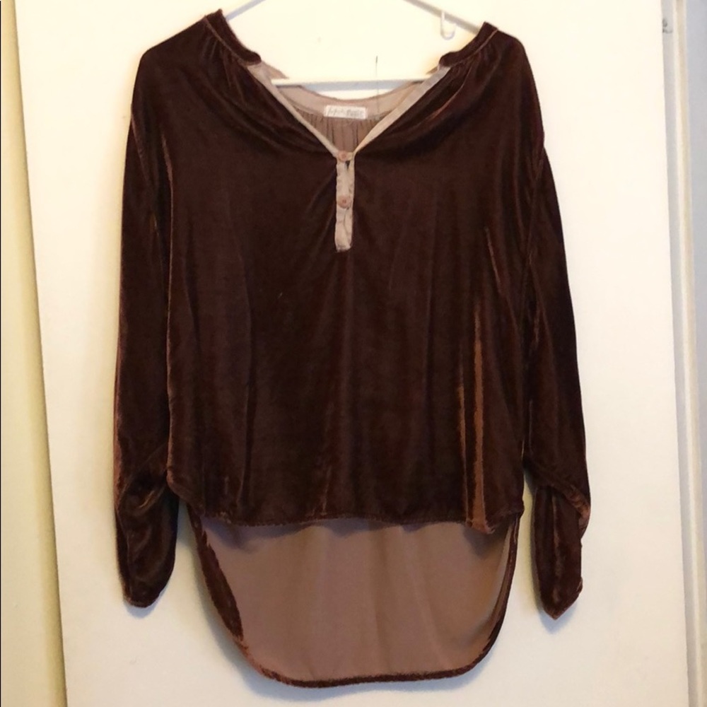 Velvet Free People blouse